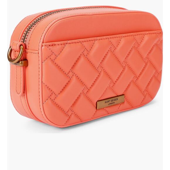 Kurt Geiger small Kensington Quilted Leather Camera Bag - Picture 2 of 5